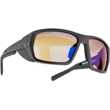 BLIZ PEAK NANO OPTICS PHOTOCROMIC Sunglasses Black/Gold Iridium 2023 0